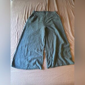 ✨ Anrabess, woven casual wide leg pants